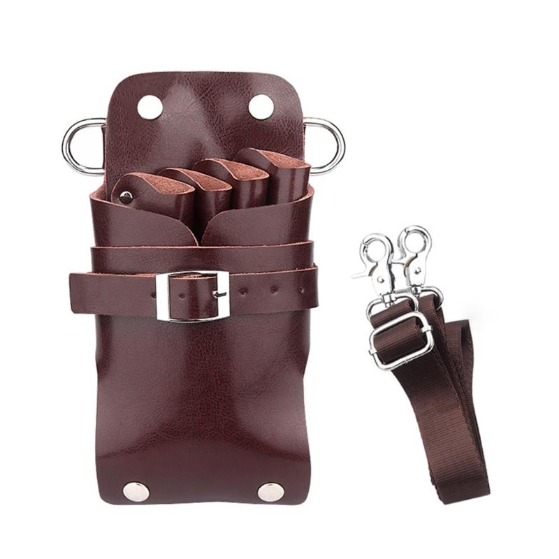 Hairdressing Tool Pouch Pet Clipers Holsters Adjustable Waist Belt Scissors Holder Case Detachable Pet Stylist Tools Bag