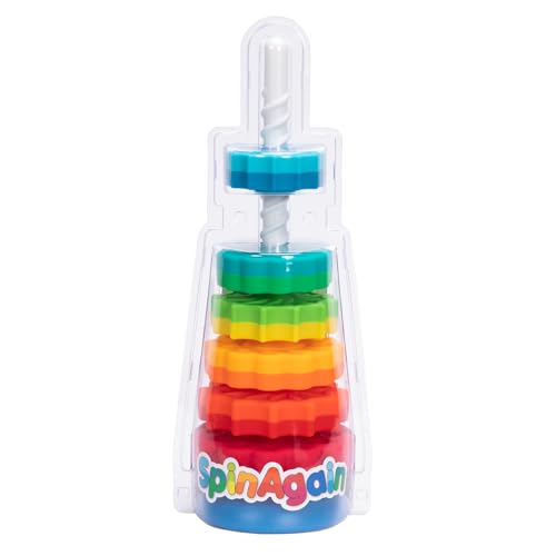 Fat Brain Toys Spin Again Educational Toy, 13x42cm, FA110-1, Authentic