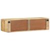 TV Wall Cabinet 100 x 32 x 25 cm Rough Solid Mango Wood