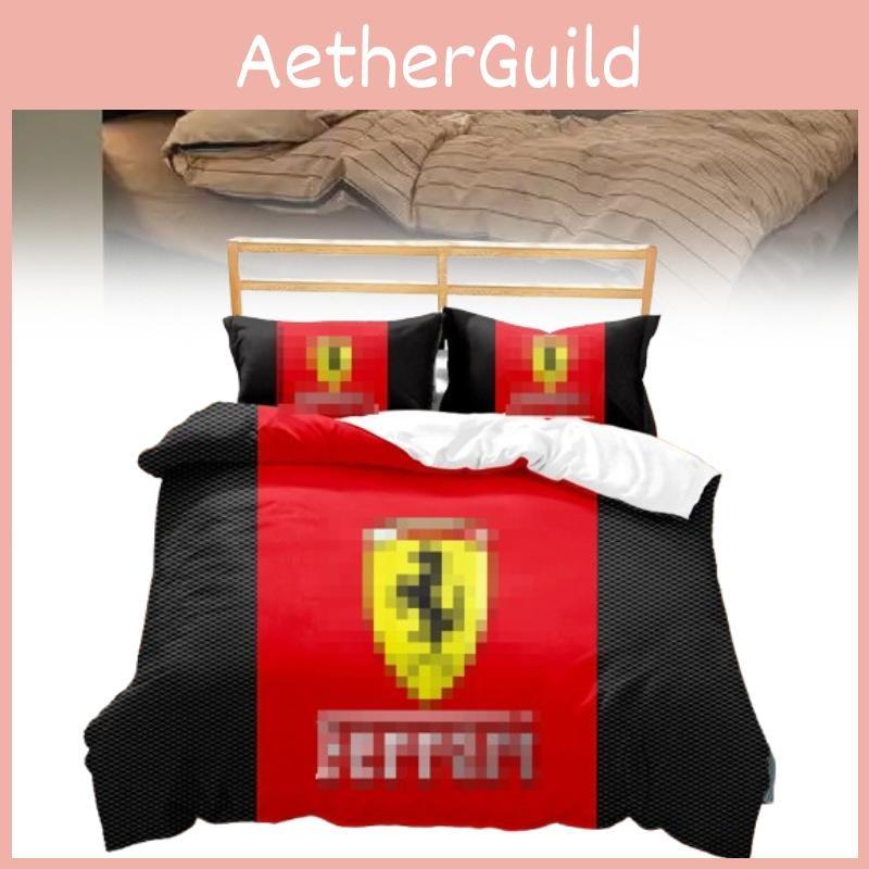 Print Pattern Digital Duvet Cover Pillowcase Set Bedroom Gift Bedding