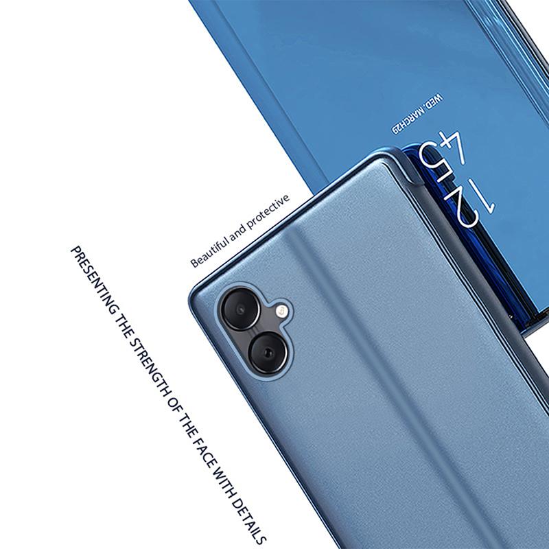 For Samsung Galaxy A05 4G Case View Window PU Leather Phone Cover