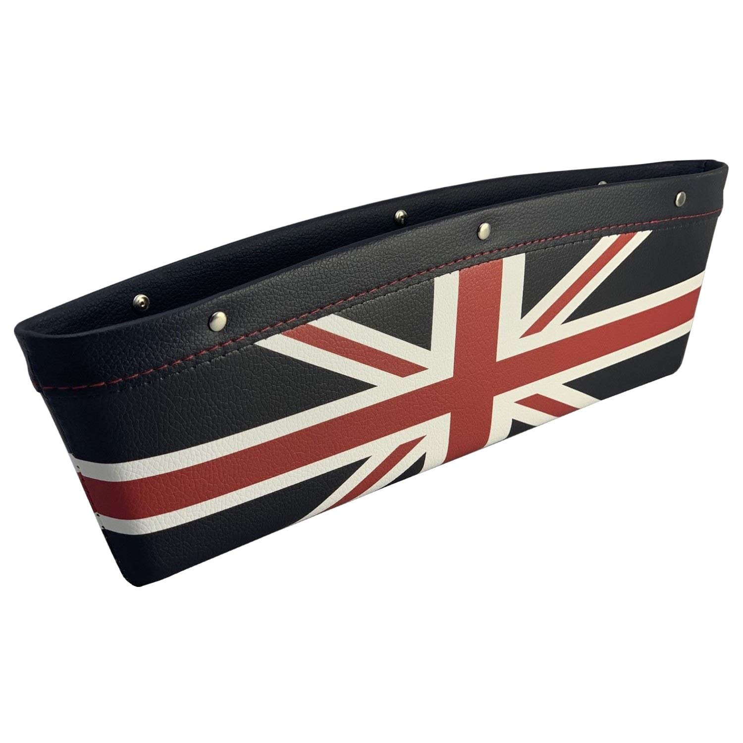 

SKYBELL Seat Side Storage Pocket for Mini and Perfect for Gap Storage and Small Item Jack Cooper, BMW, MINI, Storage. (Union [Black])