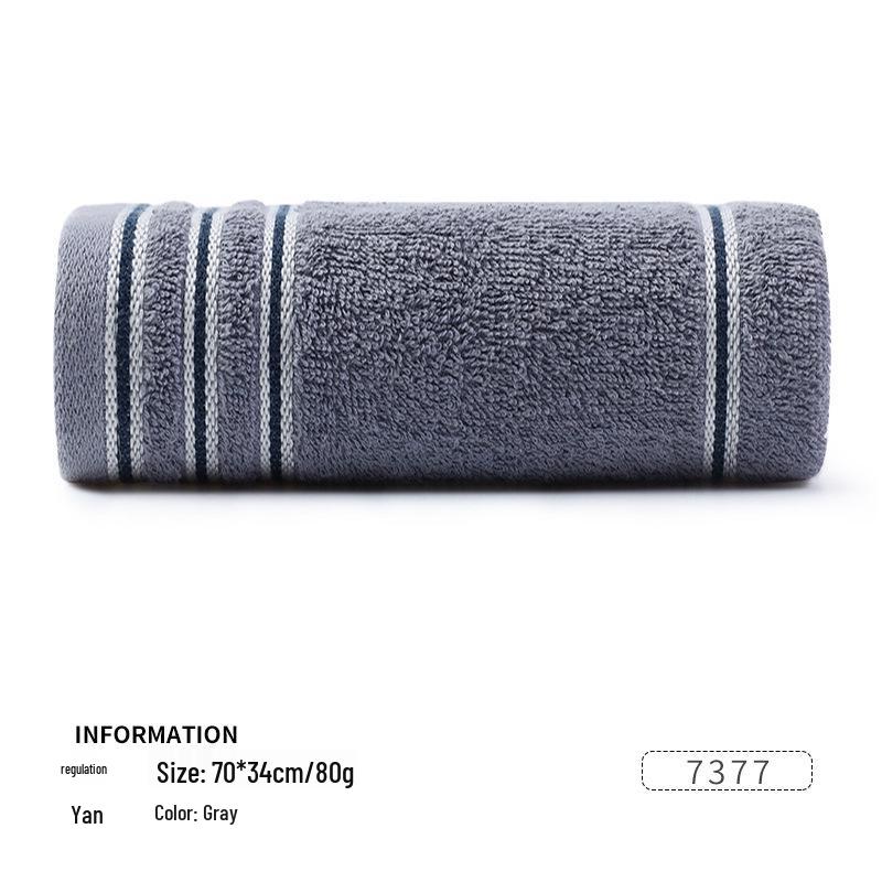 Jieliya Pure Cotton Lint-Free Towel for Facial Cleansing - Soft and Absorbent for Men and Women
