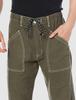 Lee Baker Easy Pants Size L LM5922-421 Green,