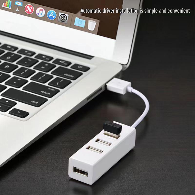 USB 2.0 One-to-Four Docking Station - Mini 4-Port Hub 3.0 Computer Splitter