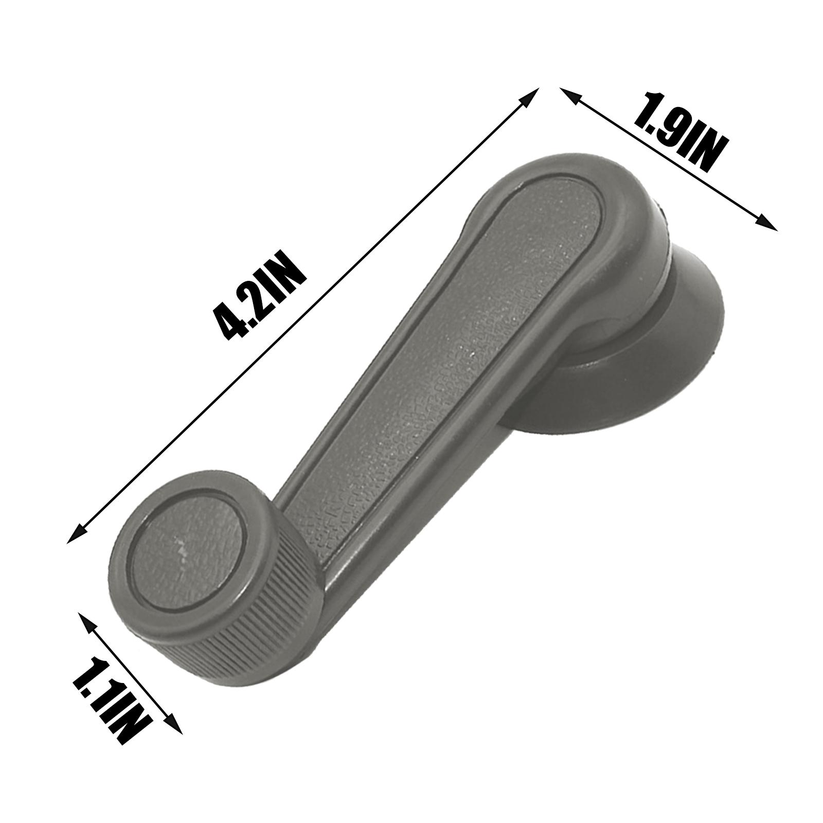 

1 шт. Автомобильная оконная ручка, ручка-зажим для двери, заменяет универсальные автомобильные запасные части, аксессуары серый