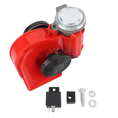 Buzina de Trem para Carro com Relé 115dB Impermeabilização Metal ABS Frequência Estável Buzina Elétrica para