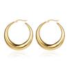 Jewelry Simple and Popular Hoop Earrings With 18K Gold Plated Stainless Steel Hoop Earrings
