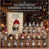 24 Days Whimsical Holiday Surprises Advent Calendar, PVC Semi-Handmade Blind Box -New 9-28