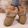 Fashion Women Fluffy Plush Slippers Fashion Winter Snow Boots Indoor Comfortable Home Shoes Women Comfortable High Quality Boots Women