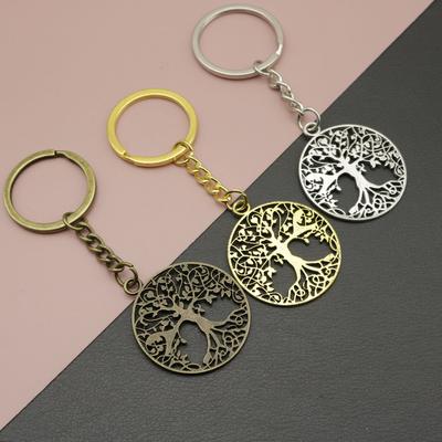 Hot Selling Jewelry, Minimalist Tree of Life Keychain Pendant