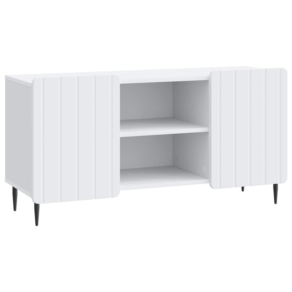 TV Cabinet White 102 x 34.5 x 52 cm Particleboard