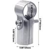 6 Sets Of T Clamps,Stainless Steel, Silver, Pipe Clamps, 1" OD, 25MM