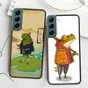 Cute Mouse Axolotl Frog Wizard Phone Case For Samsung Galaxy S22 S25 Ultra S21 S10 Plus S26 Edge S20 S23 S24 FE Cover Silico