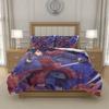 N-Naruto U-Uzumaki N-Naruto Anime Bedding Set Duvet Cover Durable Polyester Gift for Kids Teens Single Double Queen King Size
