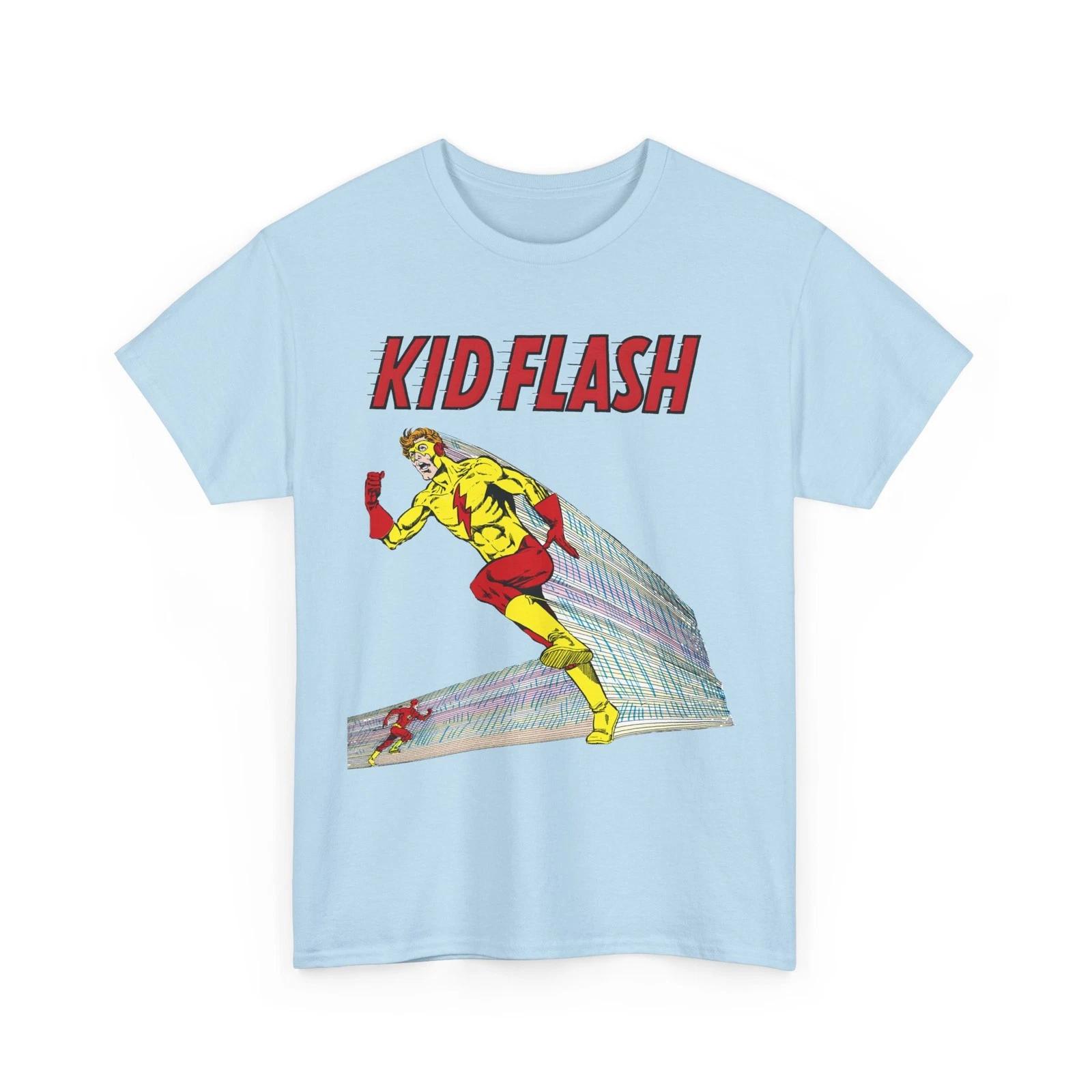 Kid Flash T-Shirt George Perez Art New Teen Titans DC Comics Vintage Style Tee XXXXL