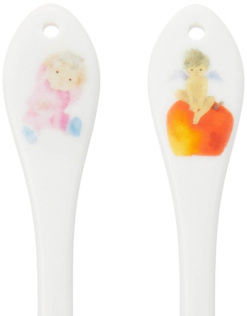 NARUMI Teaspoon Set, Chihiro Iwasaki Assortment, 13.5cm Long, Made in Japan, 41273-33104