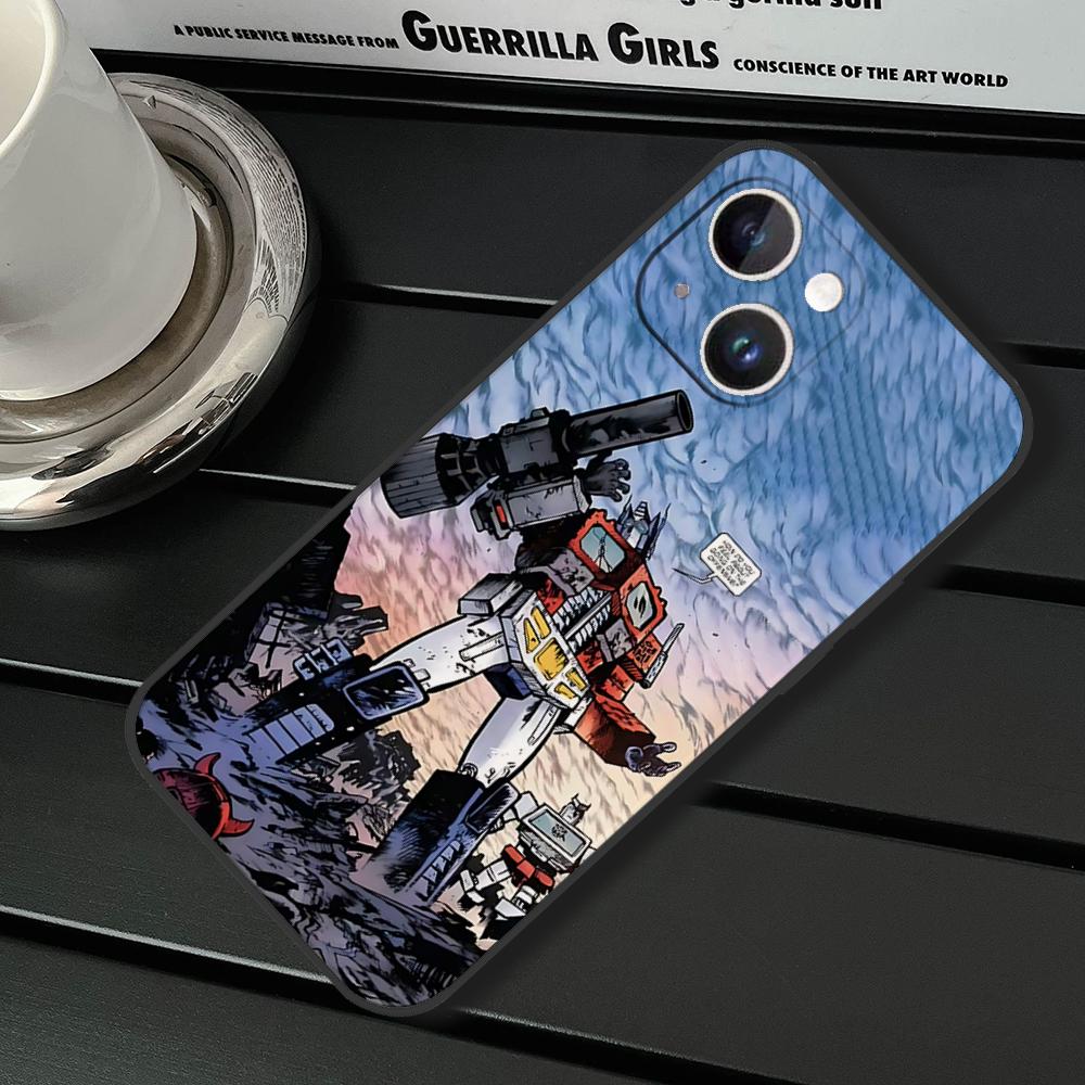 W-Transformersers Phone Case For Iphone 16 15 11 13 14 Pro Max 7 8 Plus X Xr Xs Max 12mini Black Shell Cover Case