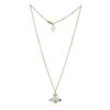Vivienne Westwood Galleria Luxury 25fw Bath Relief Pendant Necklace Agnasa