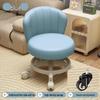Adjustable Rolling Stool for Kids: Walk Learning, Shoe Changing, Grout Cleaning, Silent Mopping, with Wheels