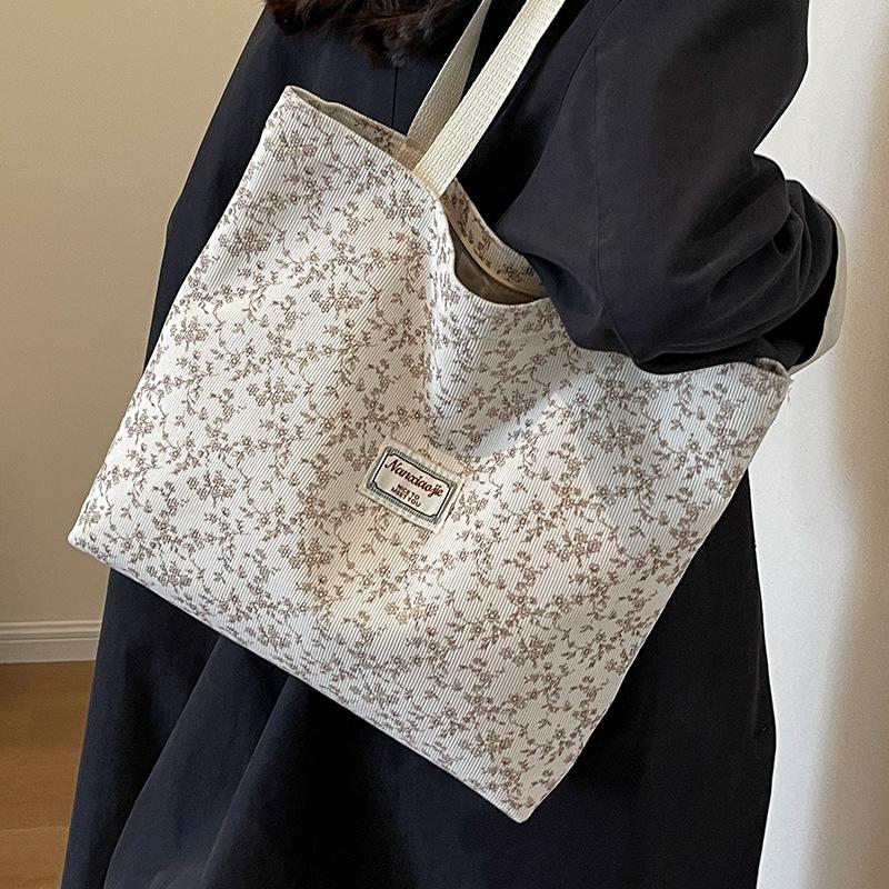 High School Tote Bag Female Commuter Shoulder Mommy Bag Female Student Makeup Bag