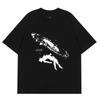 Men Tshirt  Oversized Streetwear Cotton Summer Short Sleeve Tees Pulovers Graphic Korean Fashion Y2k Harajuku Aesthetic Clothing