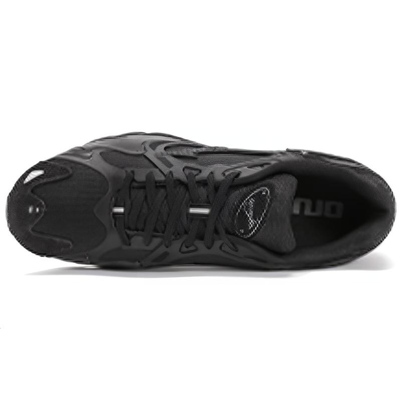 Mizuno Wave Rider Low 'Solar Black' Sneakers D1GH222305