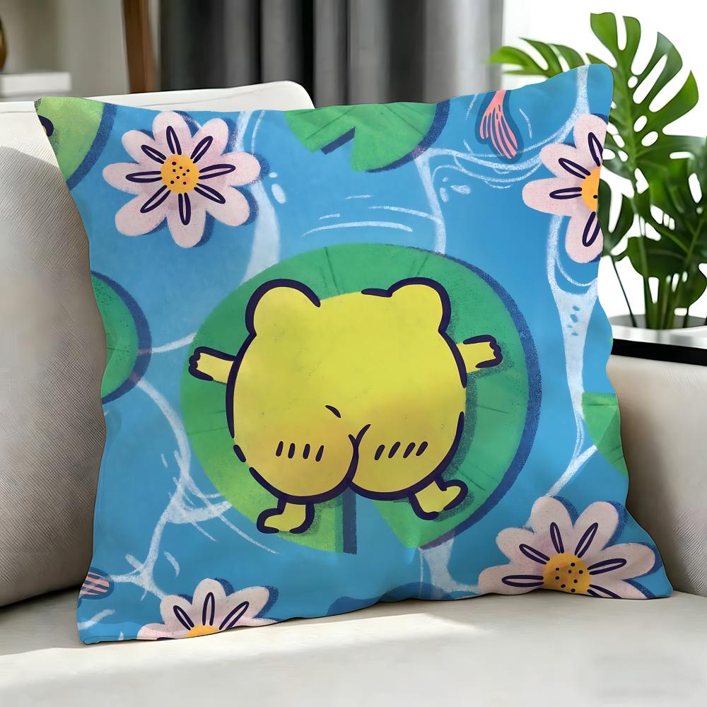 cute cute frog Cushion Cover Cushion Cover Set Pcs x x x Pillowcase Decorative Sofa Home Decor