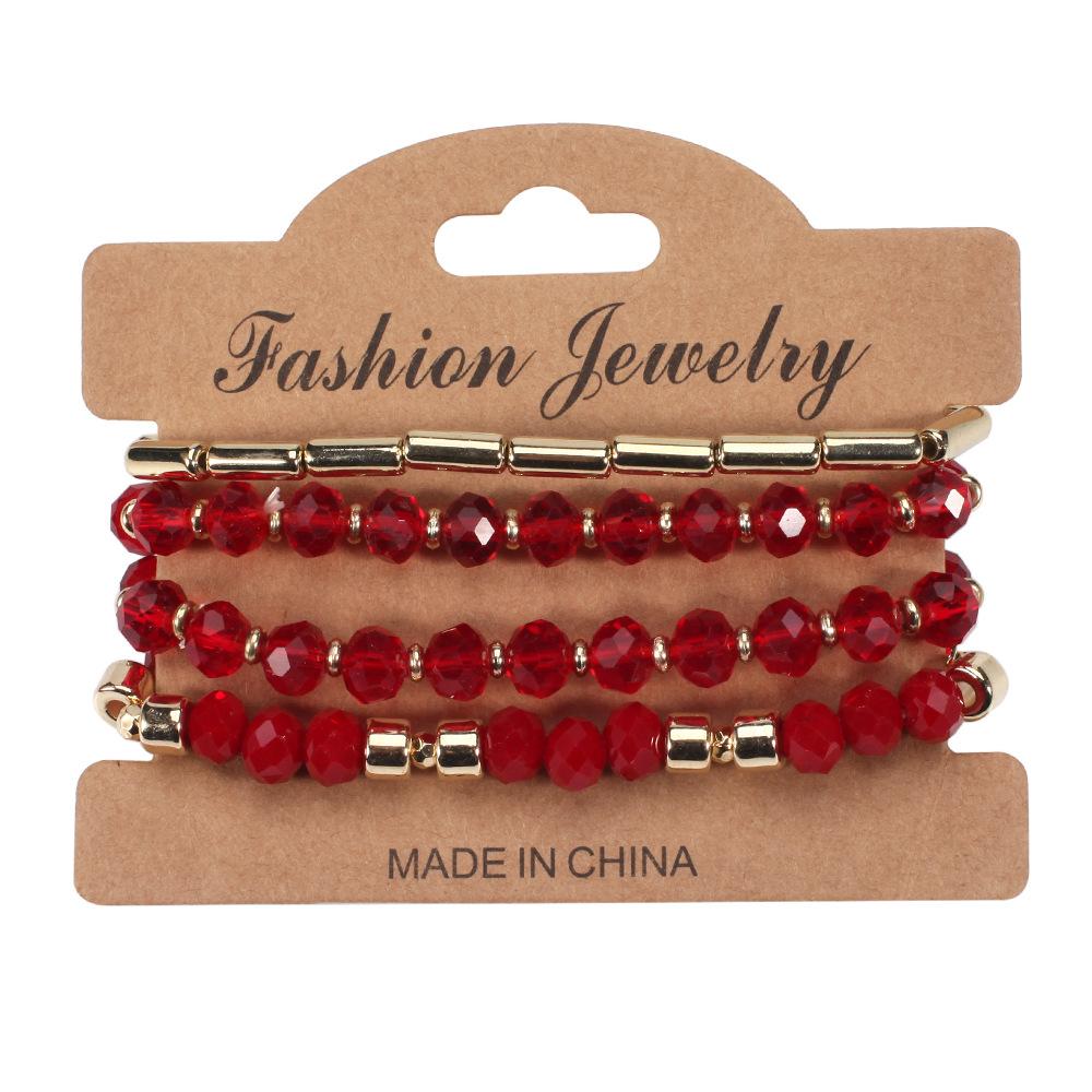 

JYL TS Bracelet Bohemian Skull Party Design Ignites Passion HY-2595-4 red колір лаванди червоніти