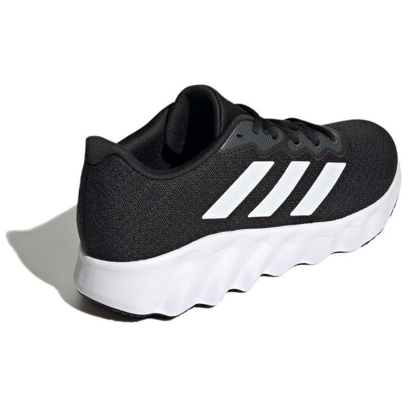 New Adidas Switch Move Shock Absorbers Slip Resistant Abrasion Resistant Low top Casual Running Shoes Unisex Black White ID5253-XC