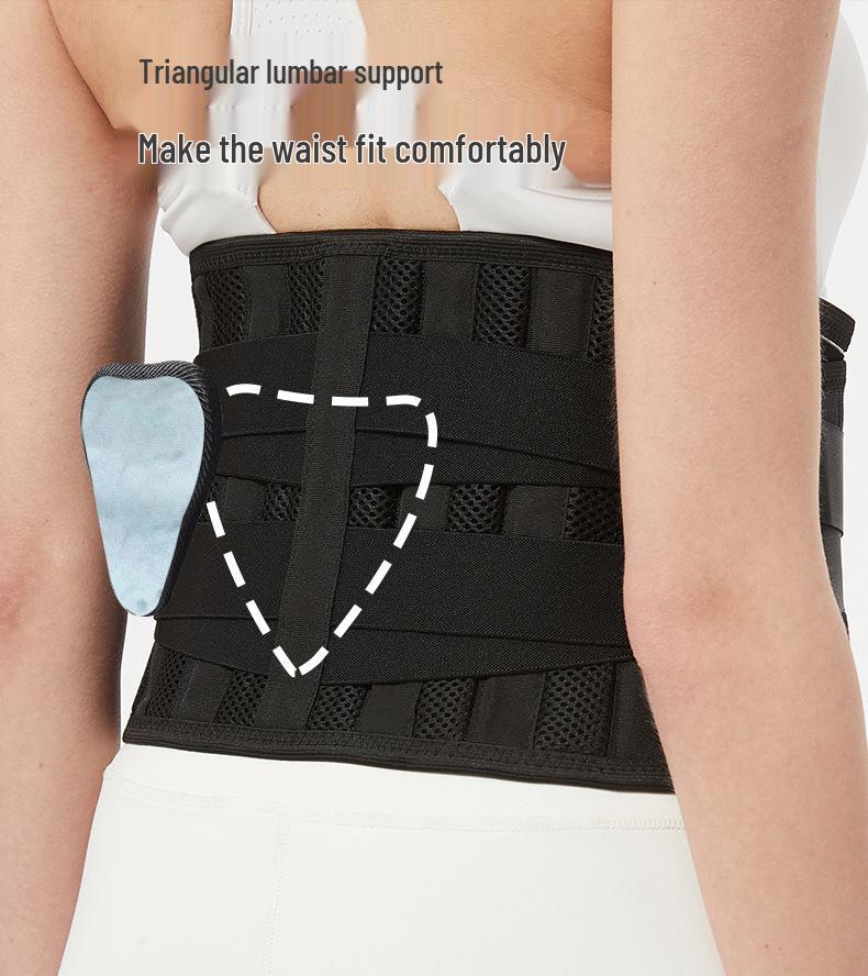 Breathable Lumbar Support Belt for Women - Summer Sports, Fitness, and Extended Sitting