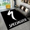 3D S-Specialized Bicycle Logo Moto Carpet Rug for Home Living Room Bedroom Sofa Doormat Decor,kids Play Non-slip Floor Mat Gift