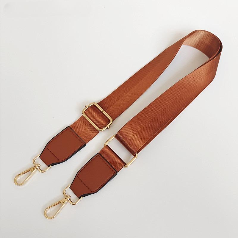 New Nylon Color Braided Adjustable Long Strap Women's Bag Replacement Strap One Shoulder Oblique Span Bag Strap Accessories