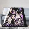 Demoned Slayered Shinobu Kocho Insect Pillar Blankets Flannel Print  Portable Super Warm Throw Blankets for Sofa Bedroom Quilt