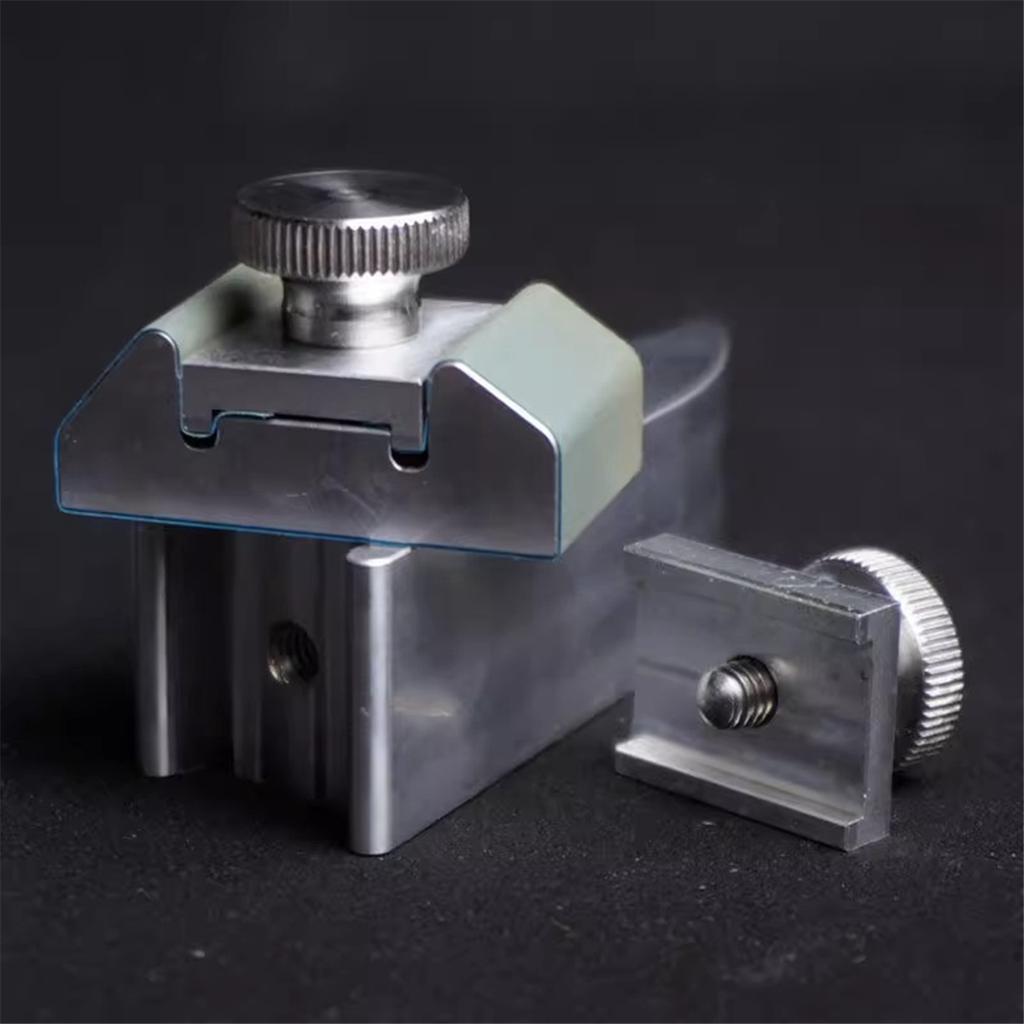 Manual Hand Grinding Tool Fixture 3Pcs Aluminum Alloy Sandpaper Holder Clip Planer Polishing Diy Model Manual