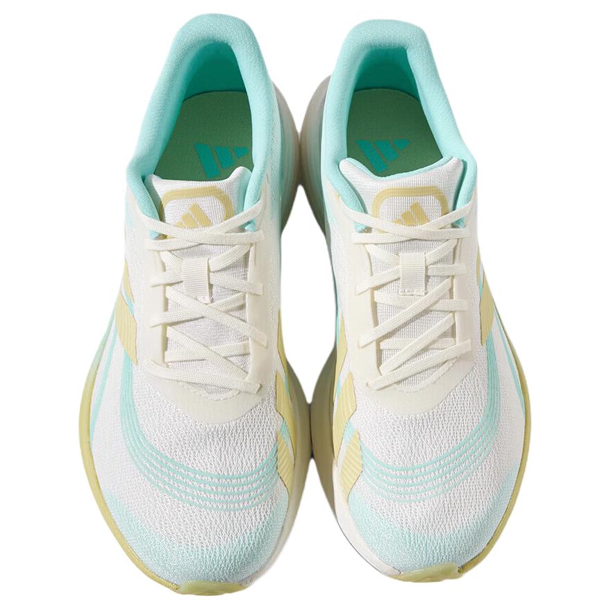 adidas ETHER LITE Abrasion Resistant, Breathable, Lightweight Running Shoes Women's White Cyan JS2331