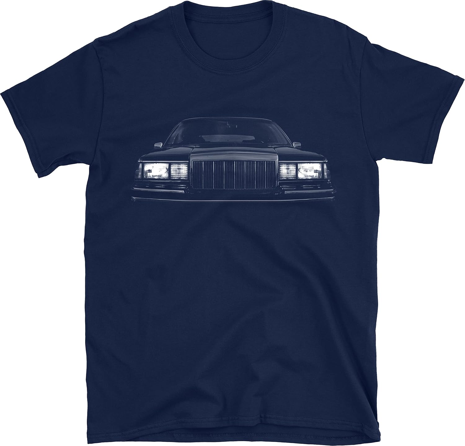 Retro Town Car Sedan T-Shirt 90s Luxury Classic Car Graphic Full-Size Vintage Automobile Tee 100% Cotton S разноцветный