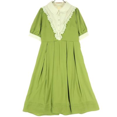 Beauty Products Amavel Race Short Sleeve Mademoiselle Charme Long Dress F Women Used