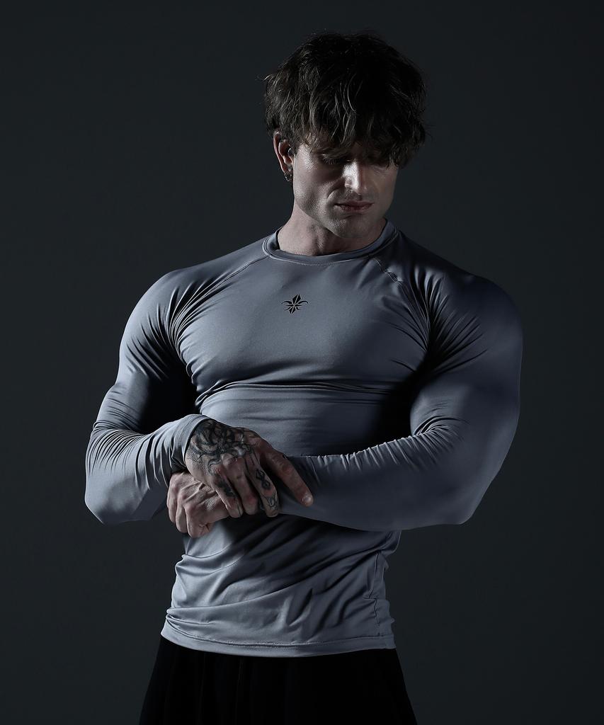 CARMID Compression Long Sleeve [Ash Gray]