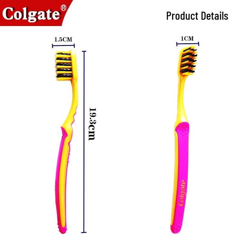 Colgate Slim Soft Charcoal Toothbrush (2-Pack)