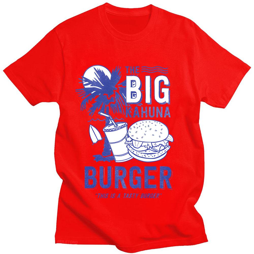 Summer Big Kahuna Burger T Shirt Funko Pop Comic Comfortable Tee-shirt Graphic Printing High Quality Cotton Tshirt Unisex Tees