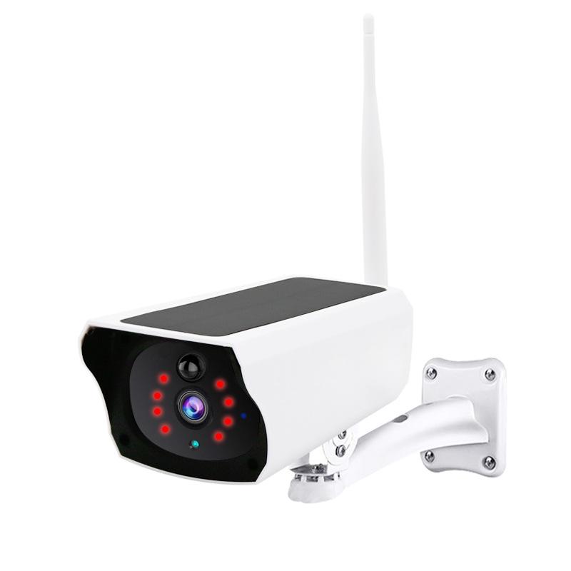Solar-Powered HD Infrared Night Vision Wireless Outdoor Camera with PIR Thermal Sensing