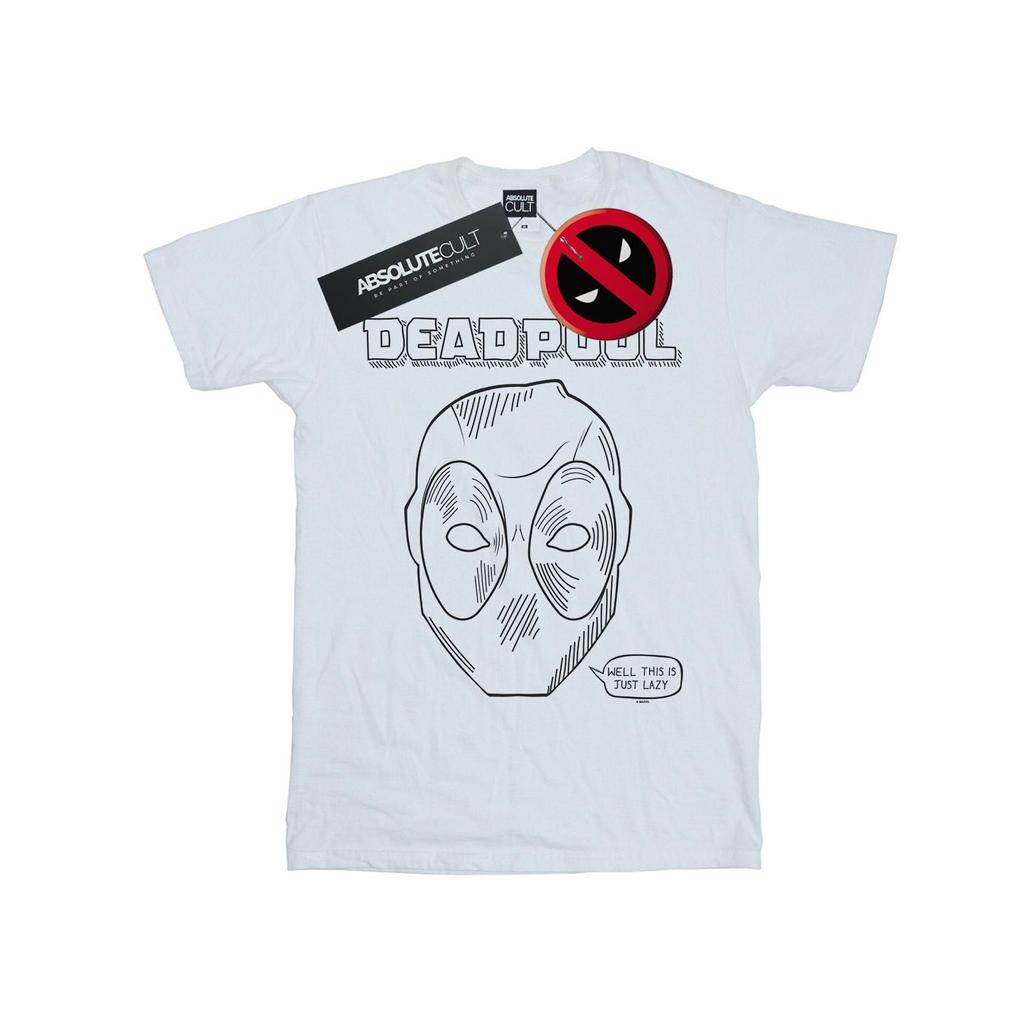 Marvel Mens Deadpool This Is Just Lazy T-Shirt