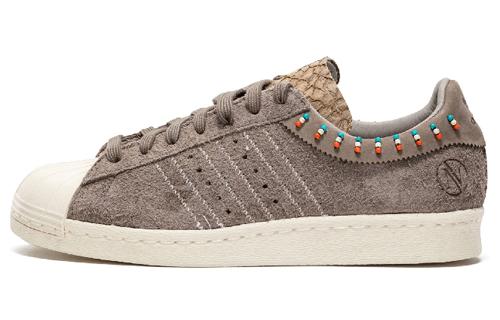 

Adidas Originals Superstar 80v Invincible Low top Skateboard Shoes Unisex Brown b34290 46