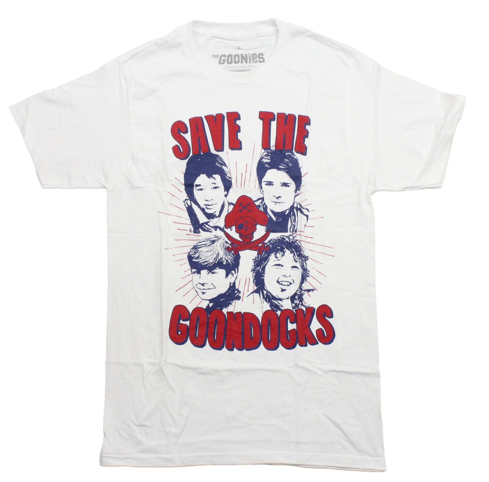 The Goonies New Adult T-Shirt - Save the Goondocks Head Images XXXXL
