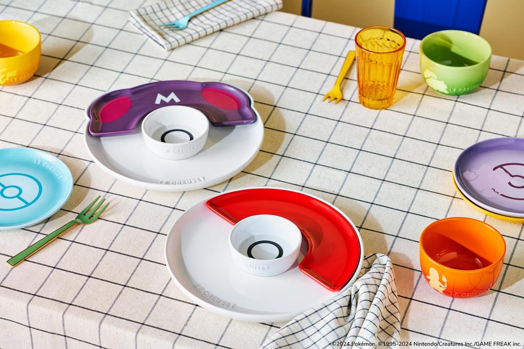 Le Creuset Pokémon Tableware Set with Poké Ball [Official Japanese Product]