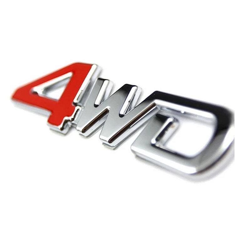 4WD Off-Road Car Sticker Emblem for Customization