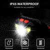 XPE+COB 8 Modes Handfress Motion Sensor Waterproof Powerful LED Headlight Headlamp Head Lamp COB Flashlight Torch Head Light
