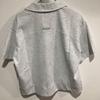 NeW Balance W Single Mesh Half Zip Up Short Sleeve sWeatshirt nbncf2W412 Melange Gray