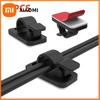 10/50PCS Cable Organizer Clips Cable Management Wire Manager Cord Holder USB Charging Data Line Bobbin Winder Wall Mounted Hook